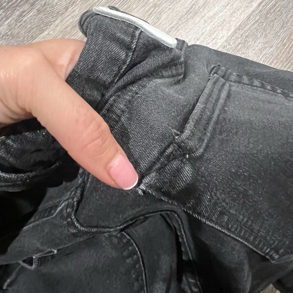 Lab 101 Black Grey Wash Jeans Size 31 W - Picture 5 of 8